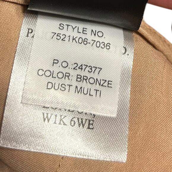 Anthropologie PAIGE Avedon Plaid Wide Leg Trousers Women's 14 Plaid Academia NEW - Picture 10 of 10